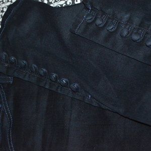 Joes Ankle Cigarette Low Rise Skinny Jeans Sz. 28  Reed Wash buttons lower legs